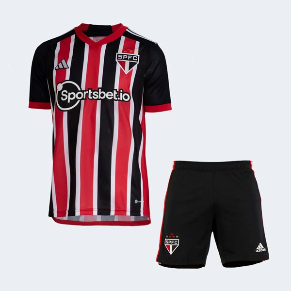 Camiseta Sao Paulo Replica Segunda Ropa Niño 2023/24